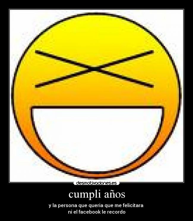 cumpli años -