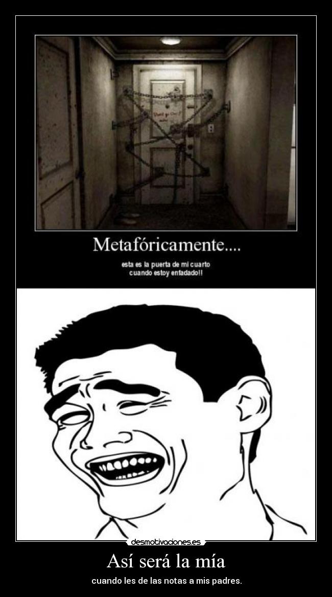 Así será la mía -