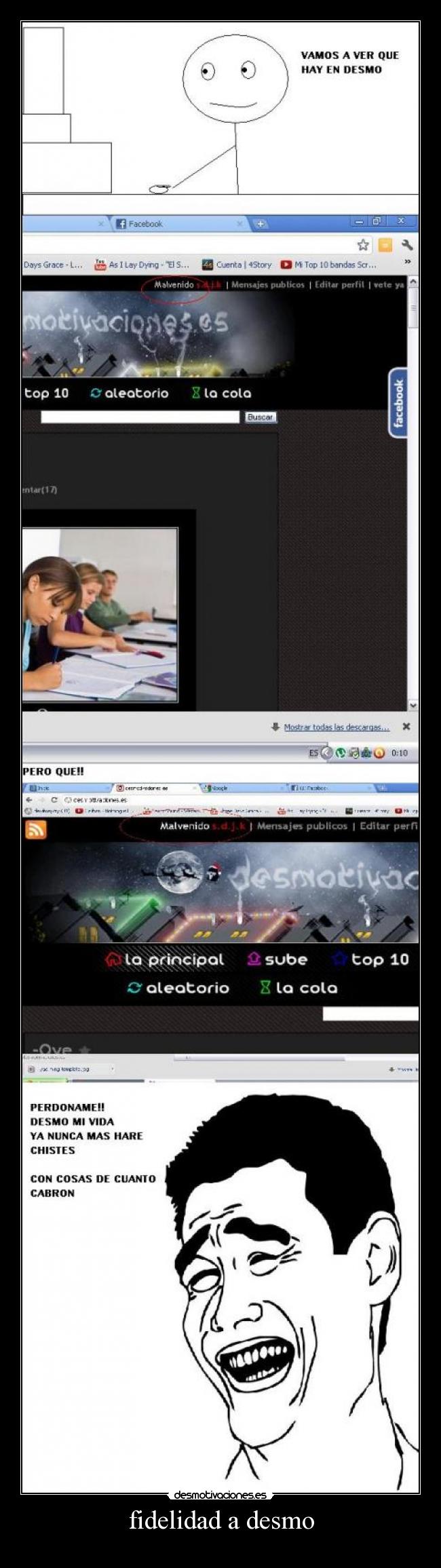 carteles perdoname desmo desmotivaciones