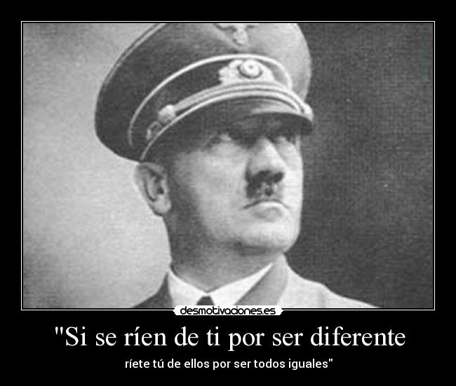 Si se ríen de ti por ser diferente - 