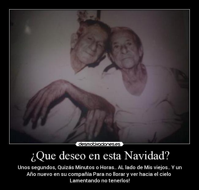 ¿Que deseo en esta Navidad? -