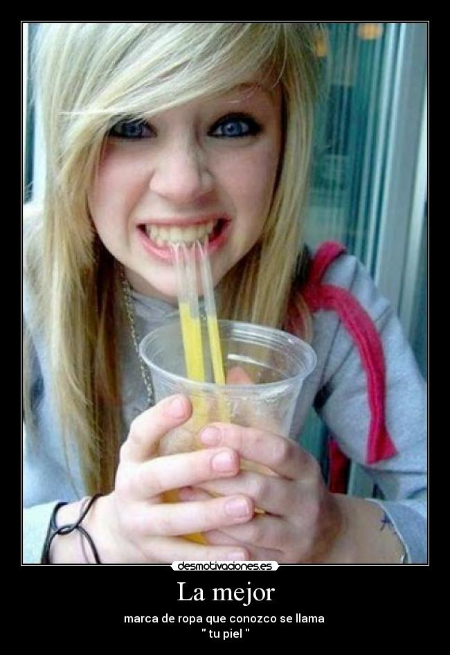 La mejor - marca de ropa que conozco se llama 
 tu piel 