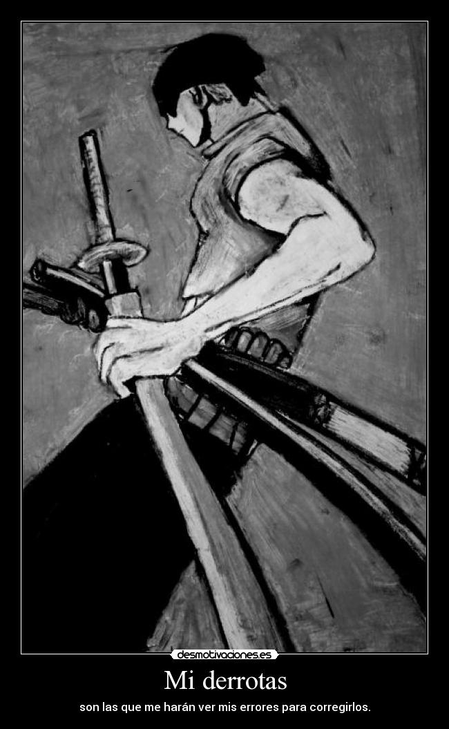 Mi derrotas -