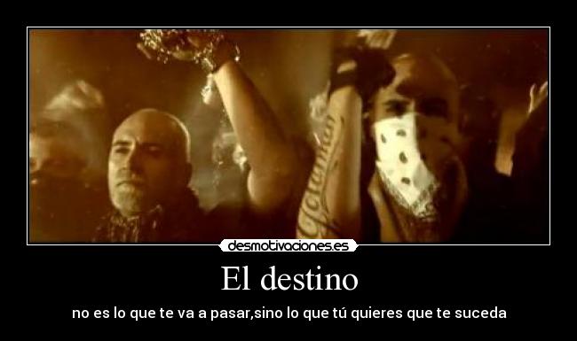 El destino -