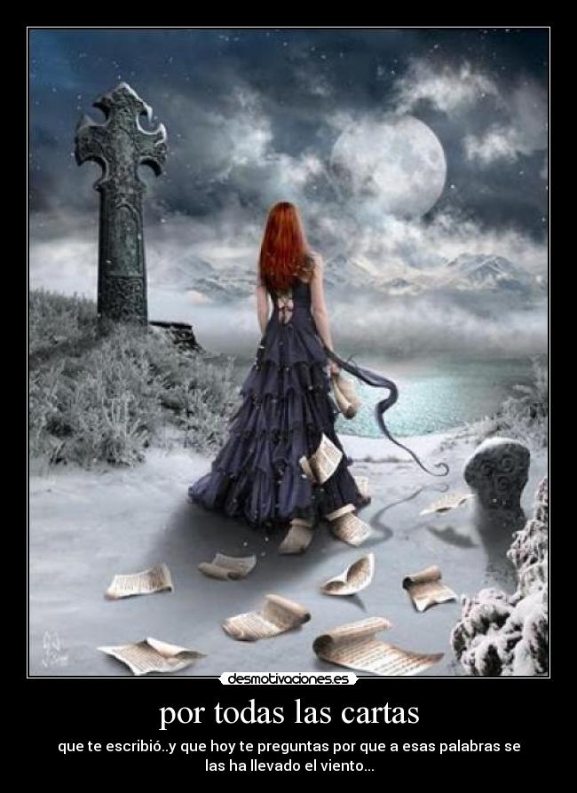 por todas las cartas -