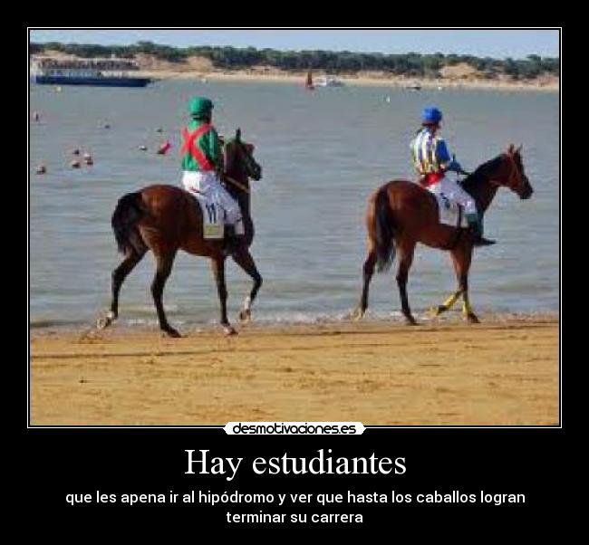 Hay estudiantes -