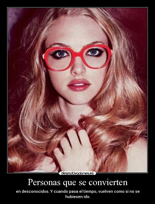 Personas que se convierten -