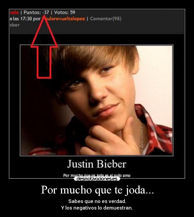 carteles justin bieber emo gay inadaptado desmotivaciones