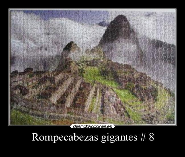 Rompecabezas gigantes # 8 - 