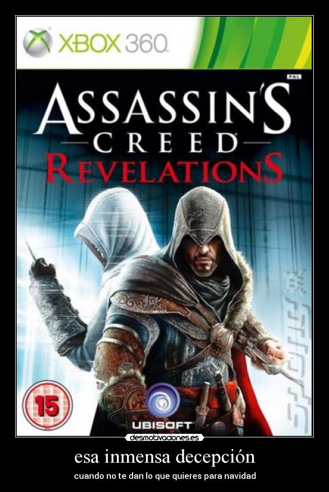 esa inmensa decepción - 