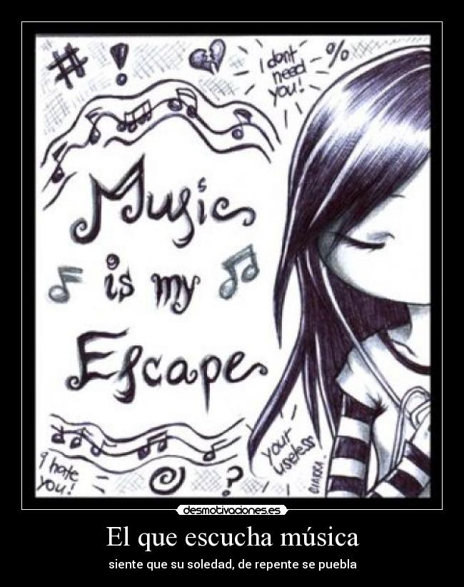 El que escucha música - 