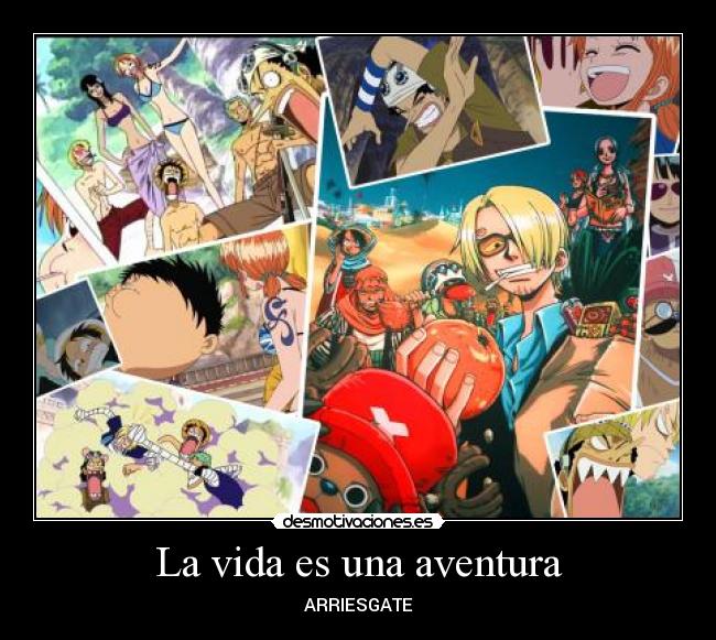 La vida es una aventura -