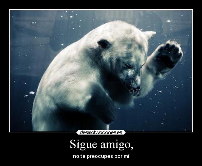Sigue amigo, -