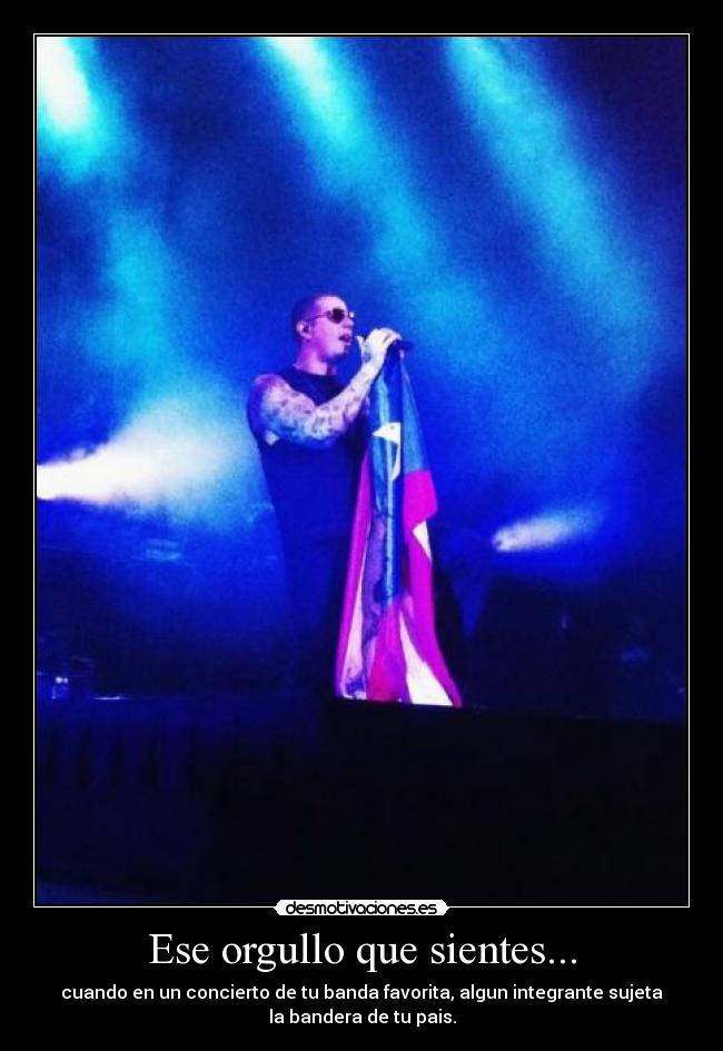 Ese orgullo que sientes... -