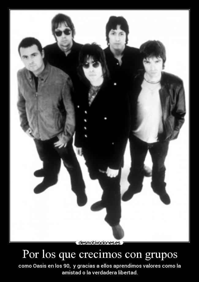 Por los que crecimos con grupos -
