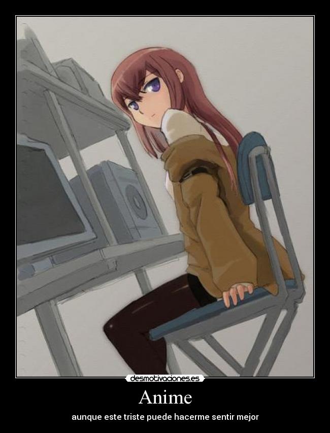 carteles anime anime desmotivaciones