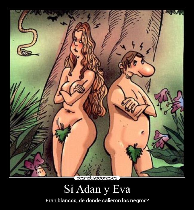 Si Adan y Eva -