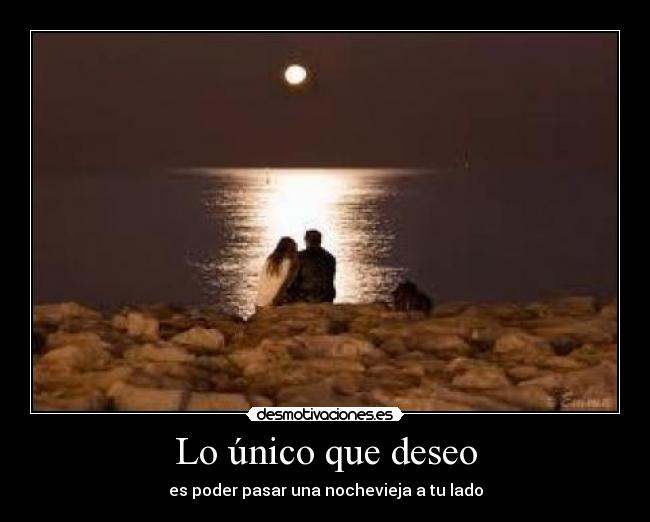 Lo único que deseo -