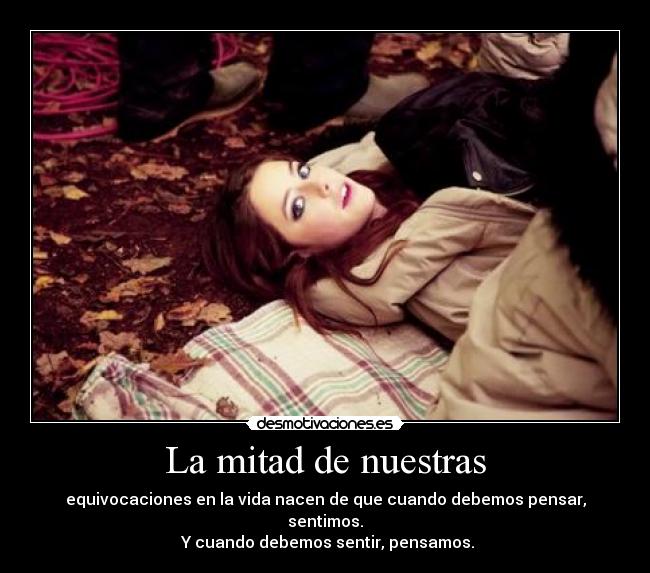 La mitad de nuestras - 