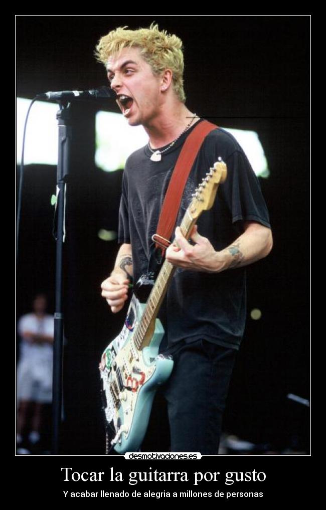 Tocar la guitarra por gusto - 