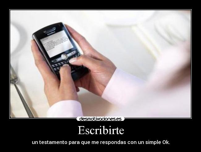 Escribirte - 