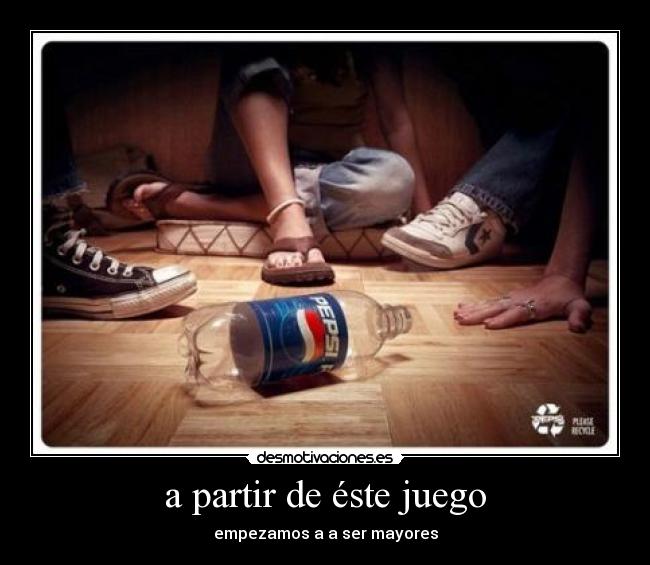 a partir de éste juego - 