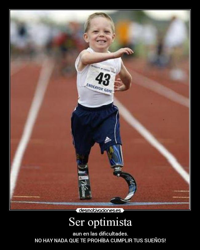 Ser optimista - 