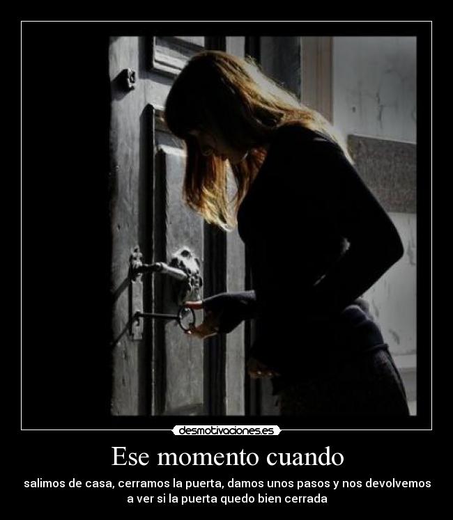 Ese momento cuando - 