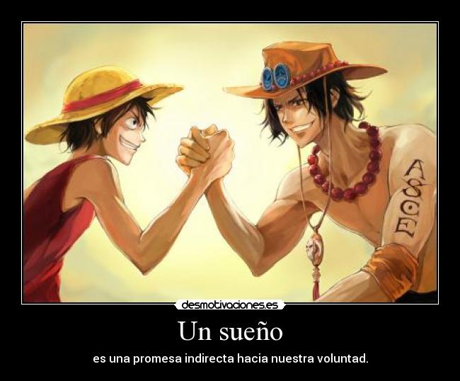 carteles one piece luffy ace desmotivaciones