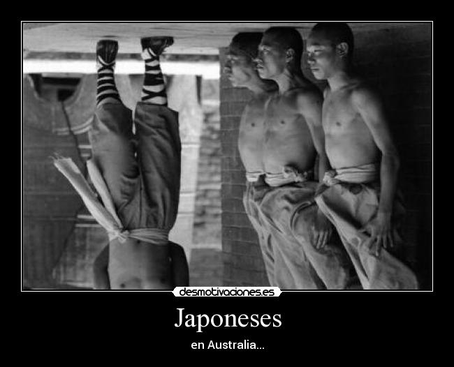 Japoneses - en Australia...