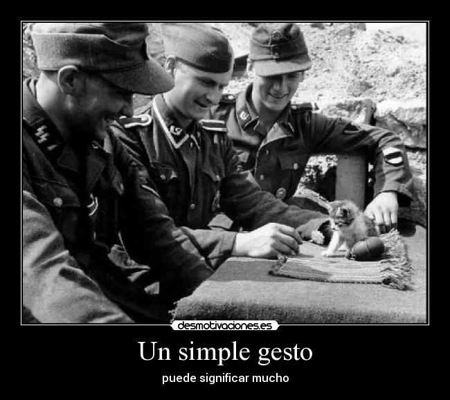 Un simple gesto -