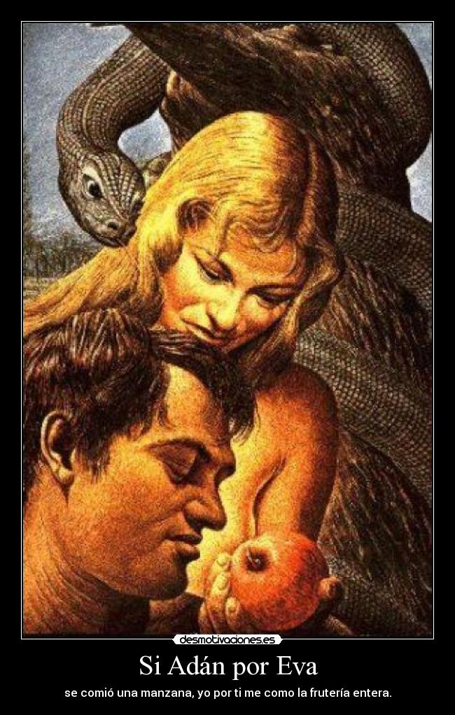 Si Adán por Eva -