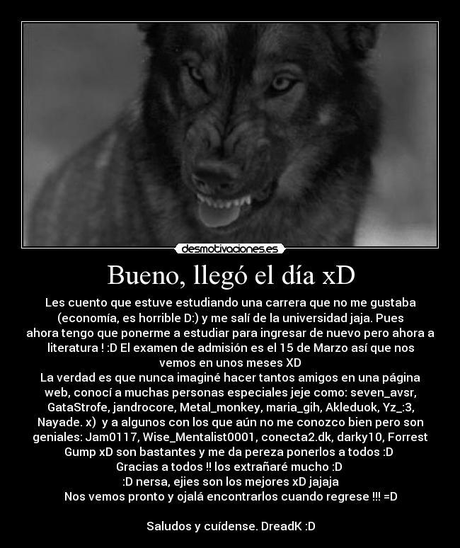 carteles dreadk vean mis ultimos carteles jaja pd1 doc lul tu molas pd2 confien nadie desmotivaciones