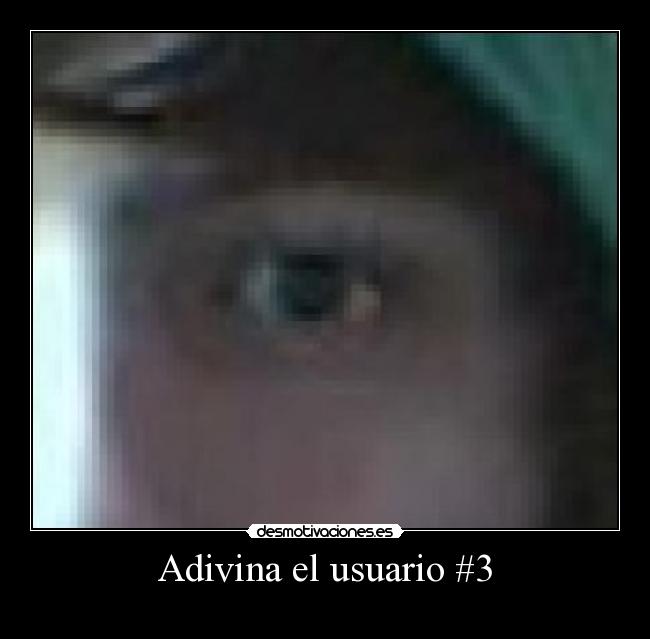 Adivina el usuario #3 - 