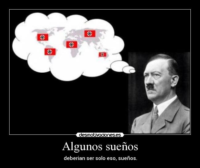 Algunos sueños - deberian ser solo eso, sueños.