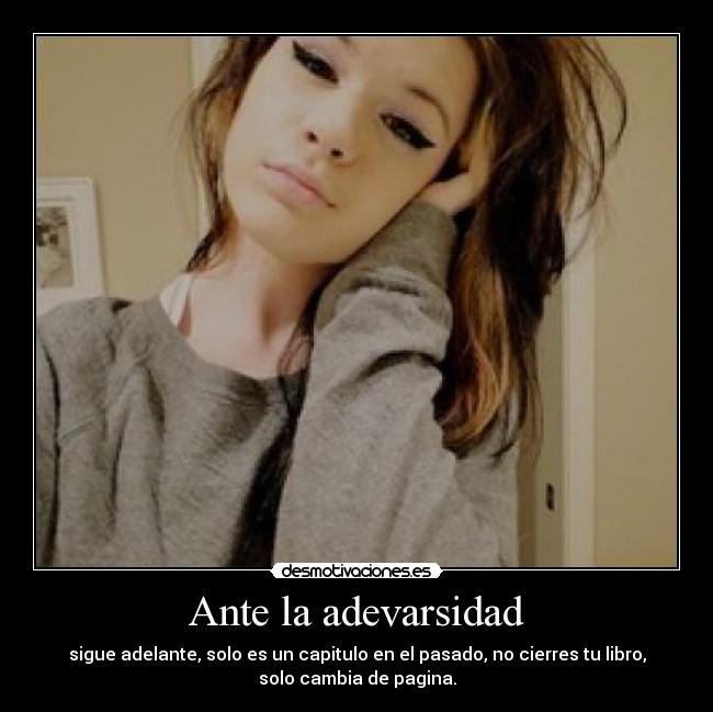 Ante la adevarsidad -