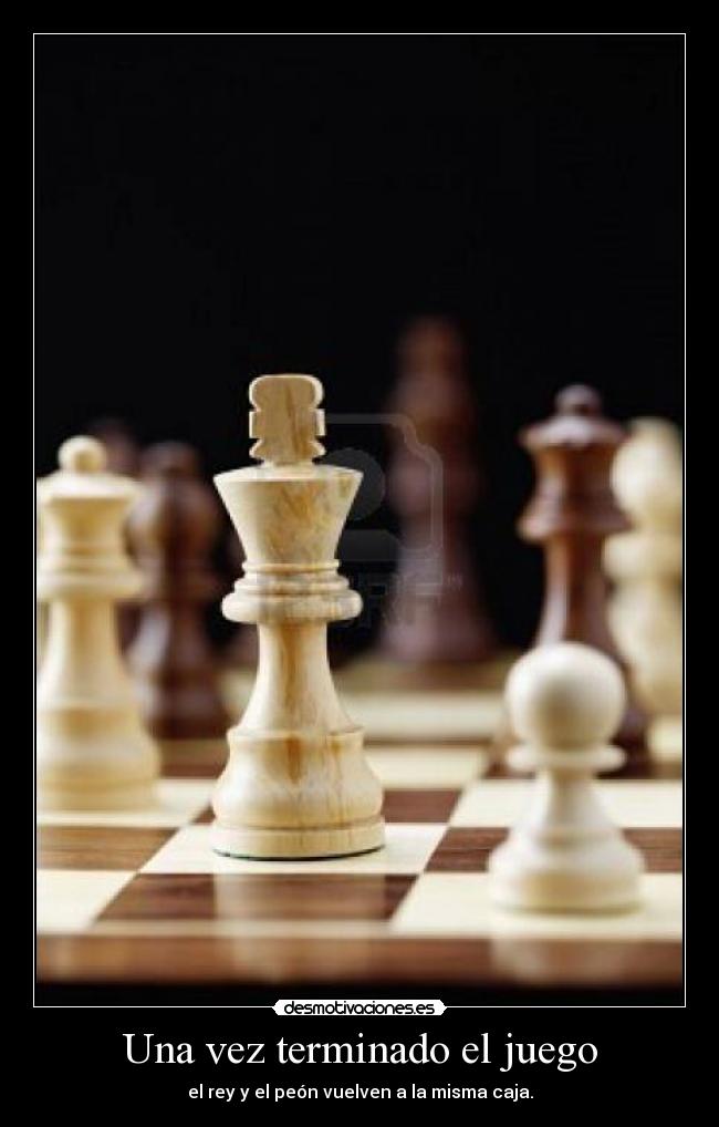 Una vez terminado el juego -