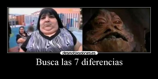 Busca las 7 diferencias - 