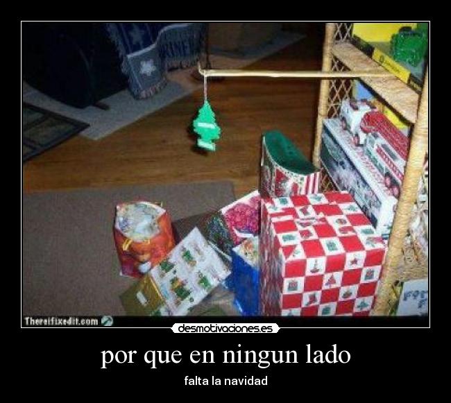 por que en ningun lado - falta la navidad