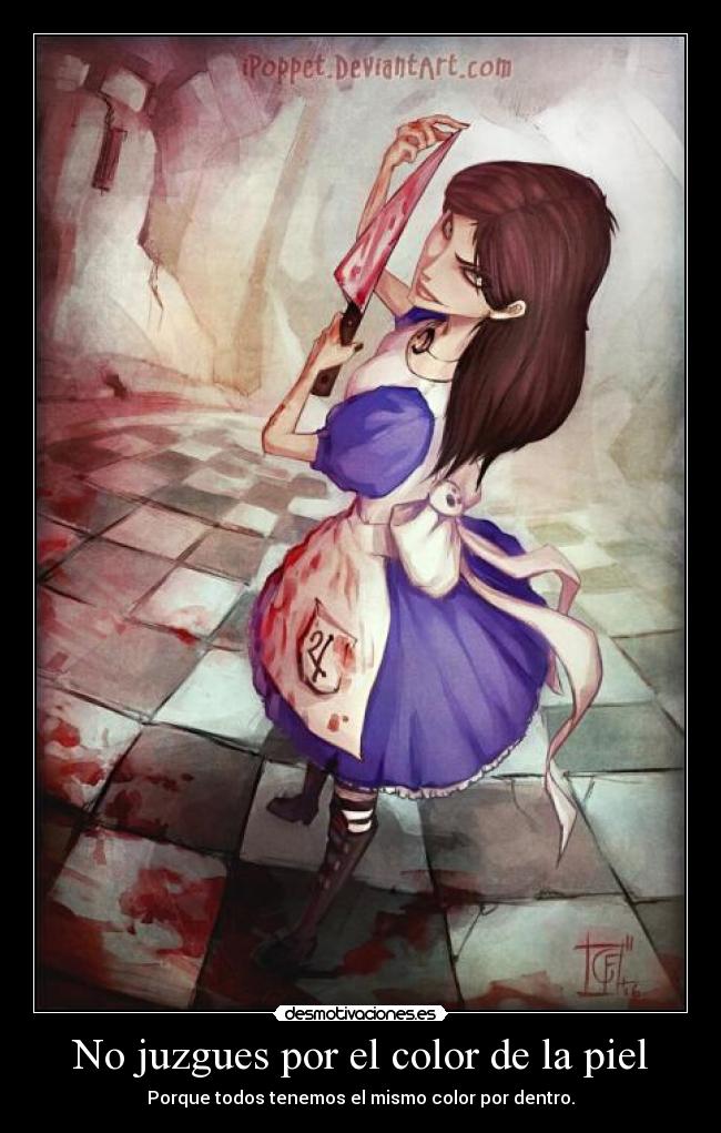 carteles alice madness returns desmotivaciones