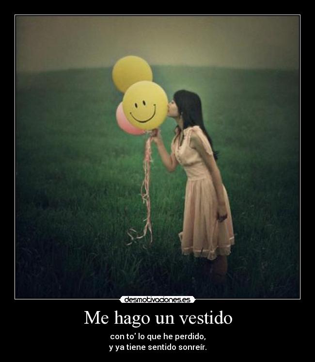 Me hago un vestido -