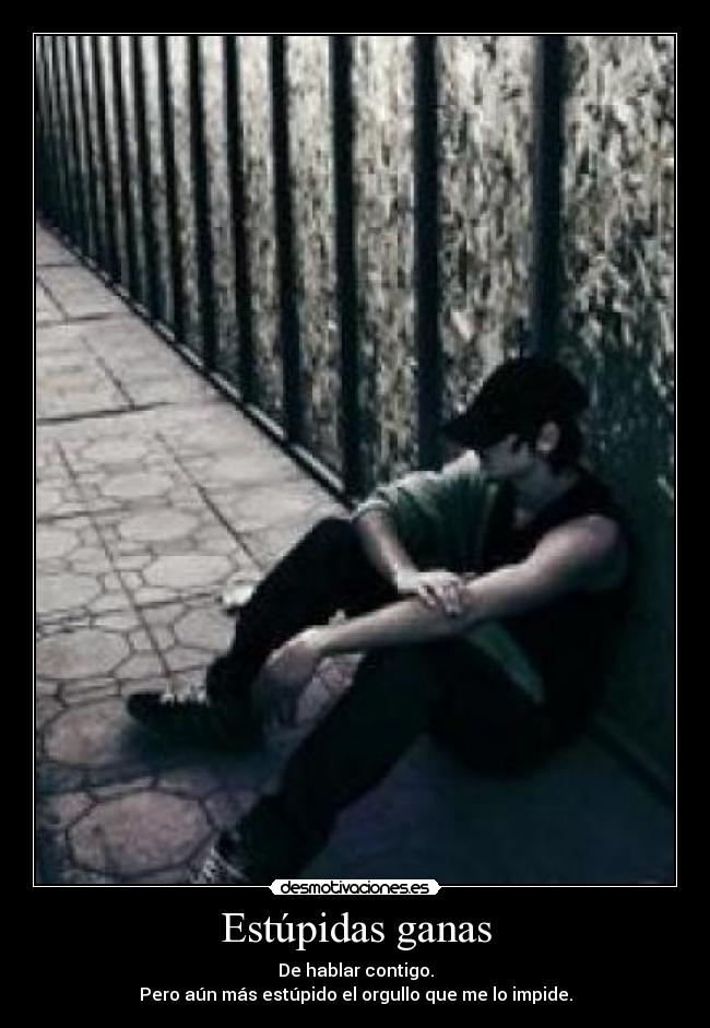 carteles estupidas ganas hablar con alguien kiere hablar cnmigo desmotivaciones