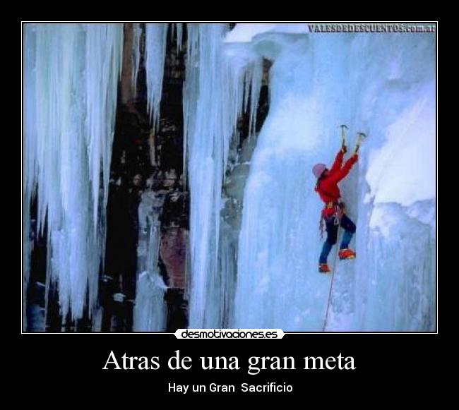 Atras de una gran meta - 
