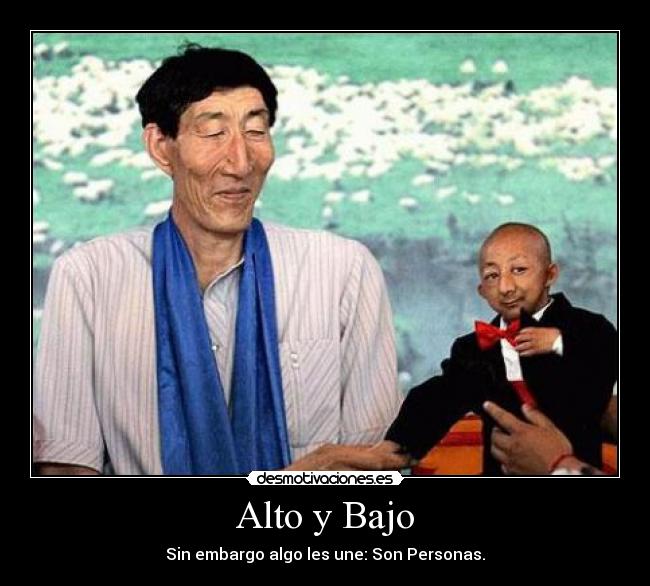 Alto y Bajo -