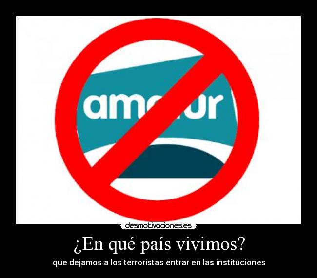 ¿En qué país vivimos? -