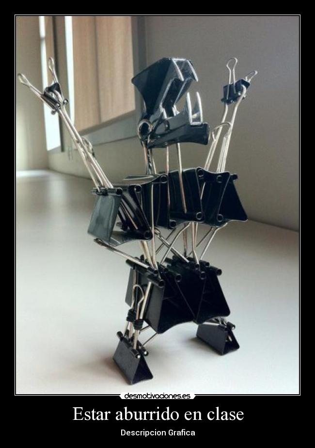 Estar aburrido en clase -