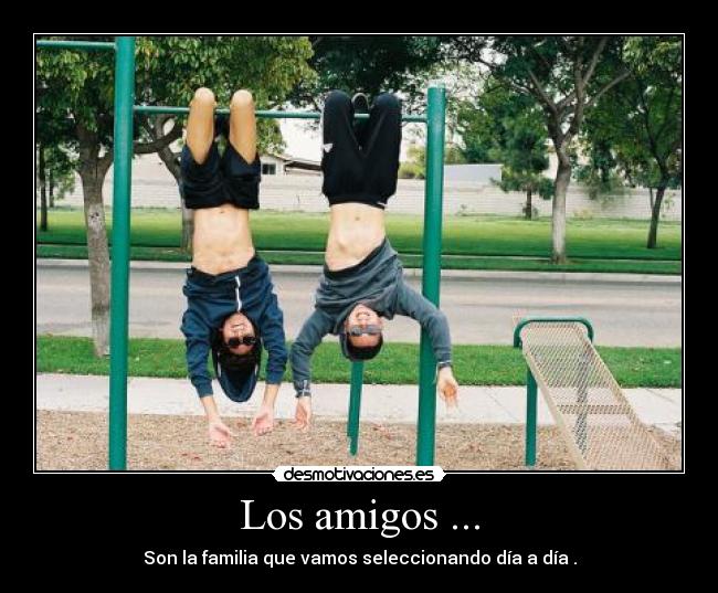 Los amigos ... -