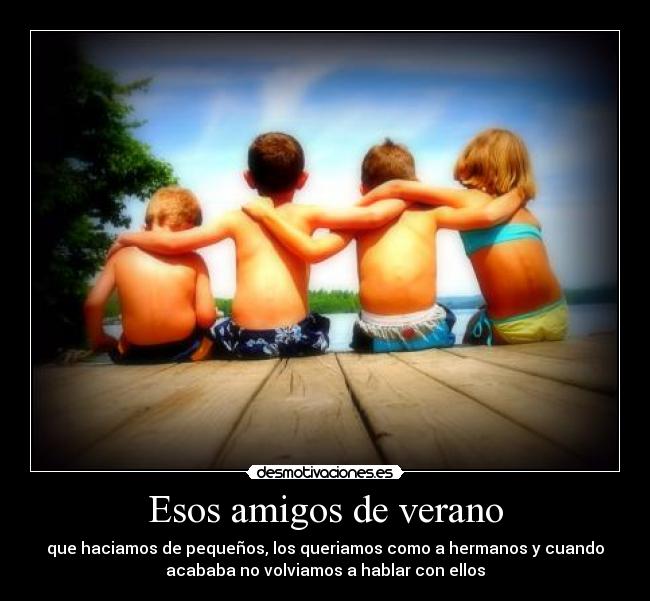 Esos amigos de verano - 