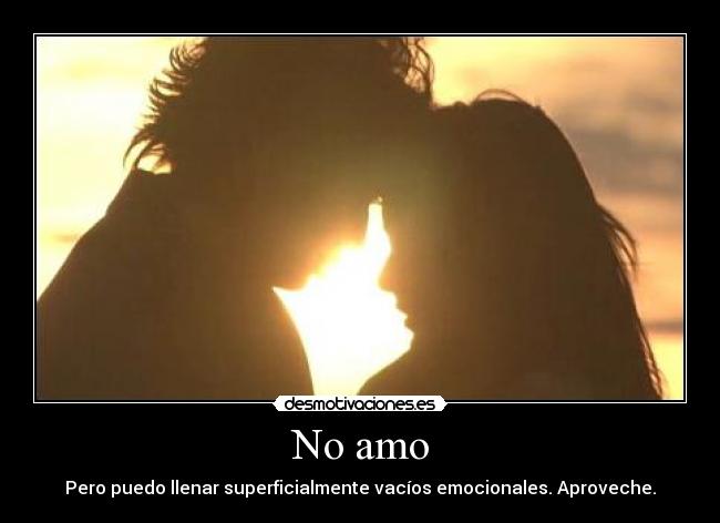 No amo - 