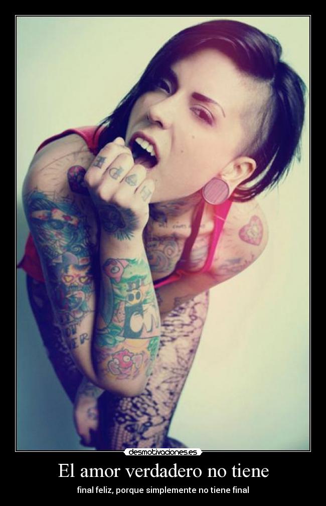 El amor verdadero no tiene -